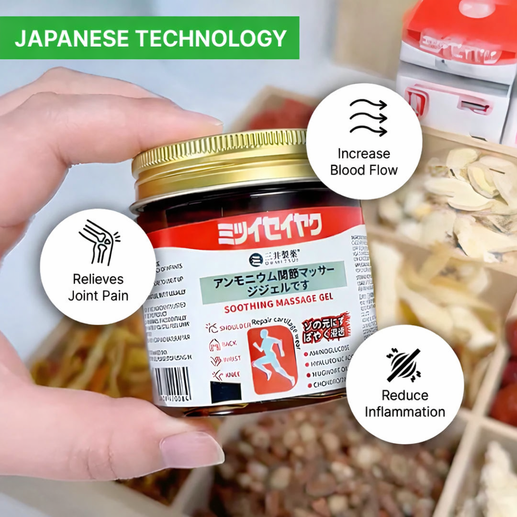 QUICKRELIEF™ - JAPANESE INSTANT PAIN RELIEF SOOTHING MASSAGE GEL (BUY 1 GET 1 FREE)